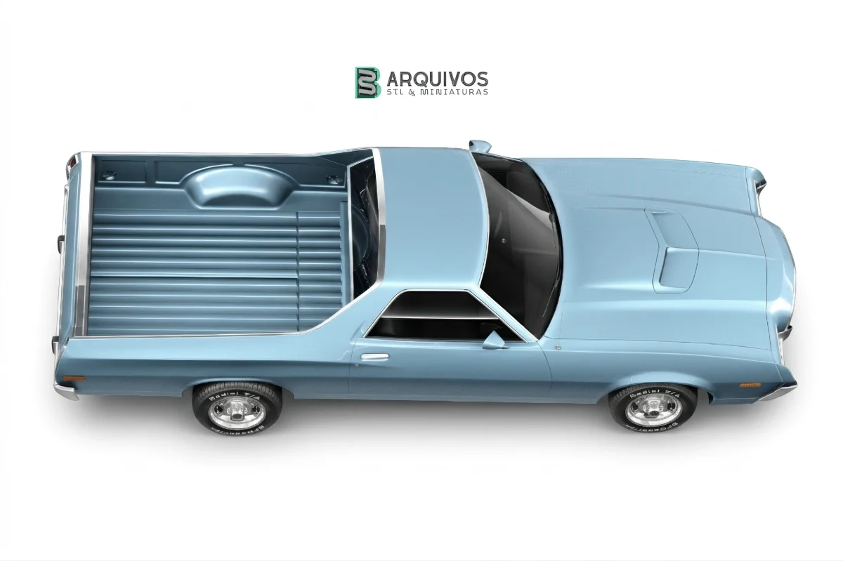 Modelo 3D STL - Ford Ranchero 1972 — foto 2